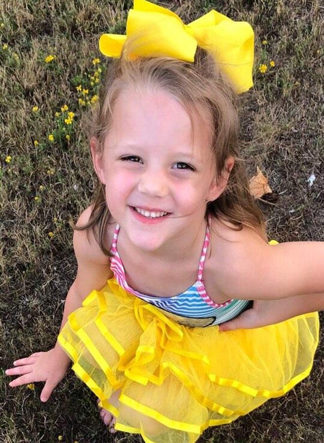 BGFKS 4 Layered Tulle Tutu Skirt for Girls with Hairbow or Birthday Sash,Girl Ballet Tutu Skirt (Yellow, 5-7 Years) - Image 5